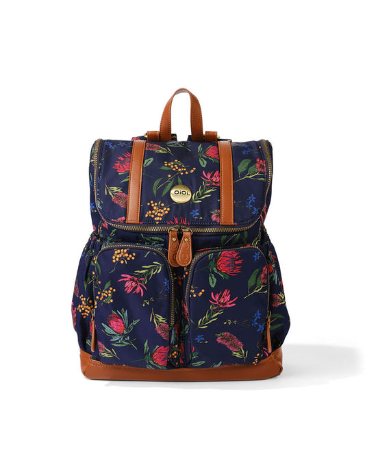 Signature Nappy Backpack - Botanical Nylon