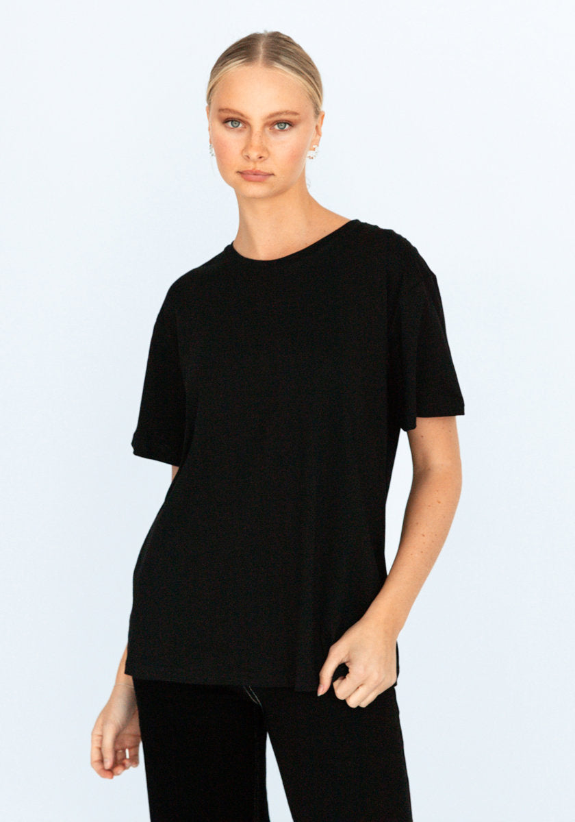 Paper Heart Basic Tee - Black