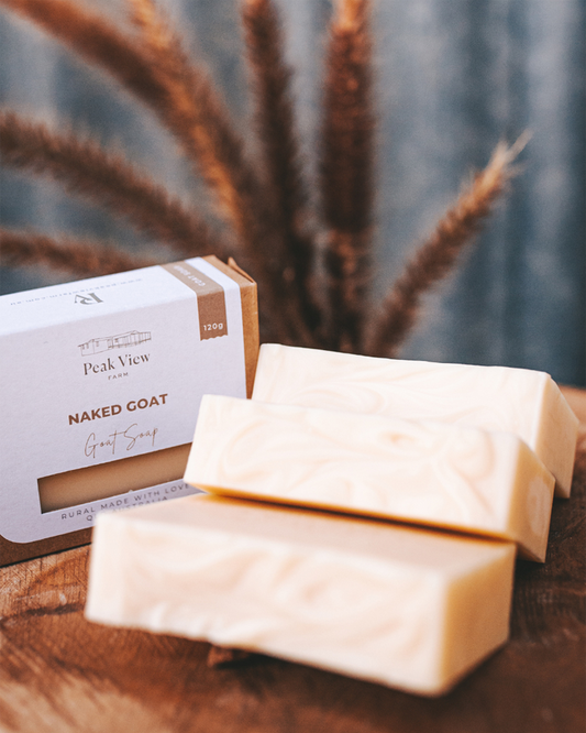 Naked Goat Soap - Unscented - 120g