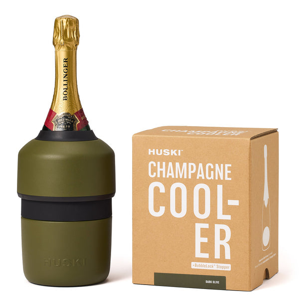 Huski Champagne Cooler - Dark Olive (Limited Release)