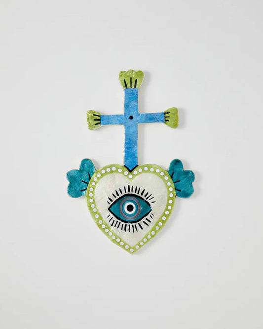 Corazon Cross - Blue