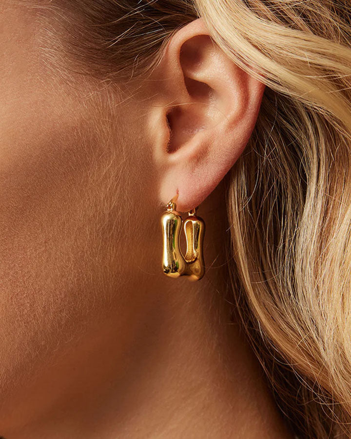 Dara Earrings - Gold