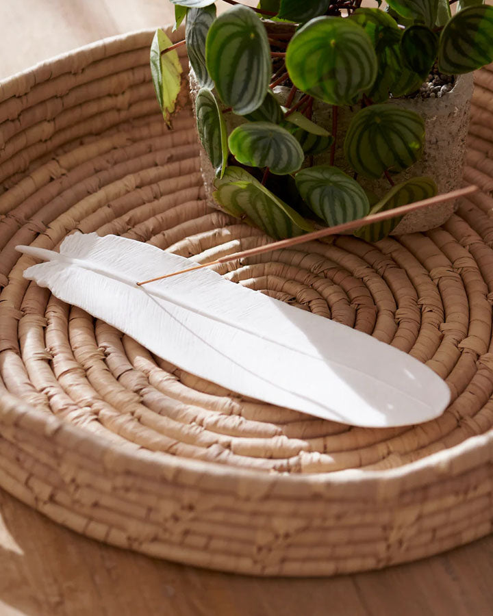 Feather Incense Burner