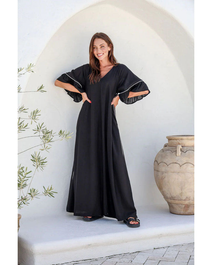 Helena Maxi Dress - Black