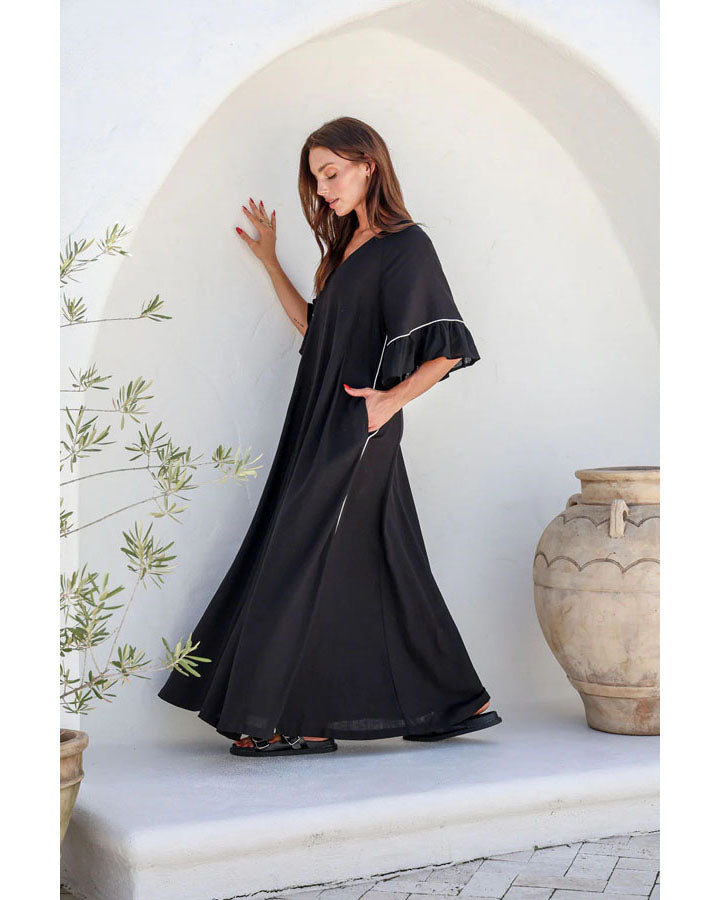 Helena Maxi Dress - Black