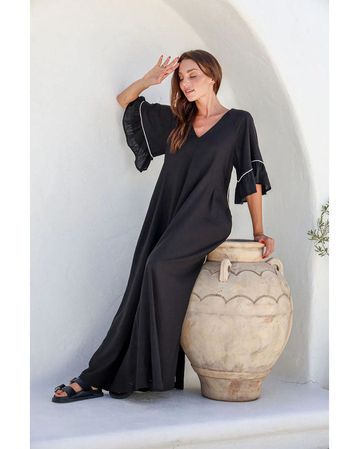 Helena Maxi Dress - Black