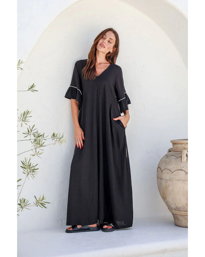 Helena Maxi Dress - Black