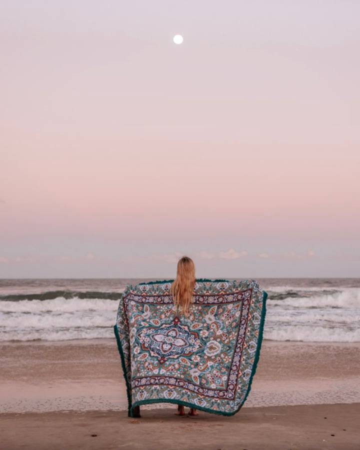 Luna Woven Picnic Rug