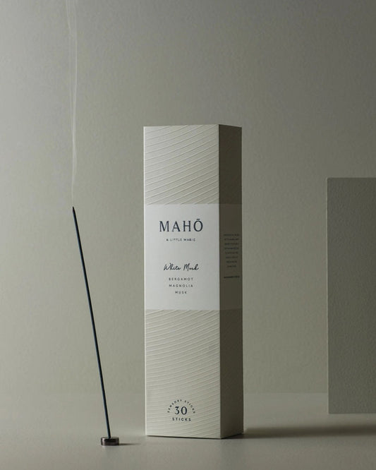 MAHO Sensory Incense Sticks - White Musk