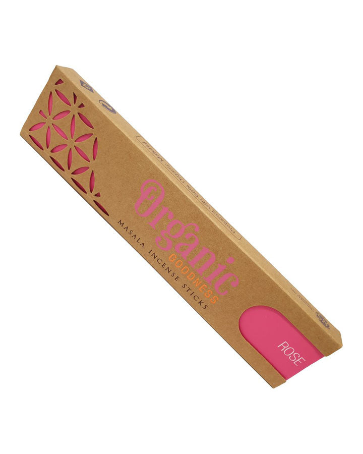 Organic Goodness Masala Incense Sticks - Rose