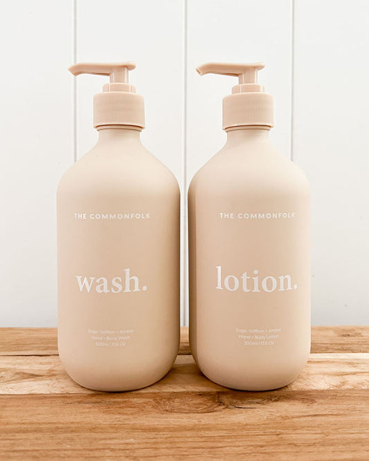 Baby Keep It Simple Wash + Lotion Kit - Nude