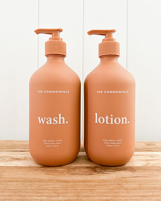 Keep It Simple Wash + Lotion Kit - Terra